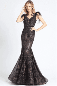 Embellished Mermaid Gown