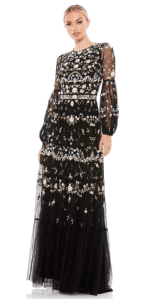 Embroidered Lace Dress