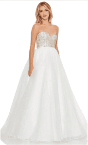 Off-the-Shoulder Ball Gown